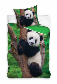 Pościel bawełniana 160x200 Panda miś Niedźwiadek - Carbotex