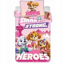 Pościel Dziecięca Psi Patrol Skye 100x135 Smart Strong Heroes Bawełna