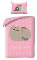 Pościel dziecięca Pusheen 140 x 200 cm Halantex mikrofibra kotek kot Halantex