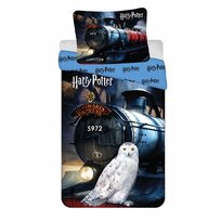 Pościel Harry Potter 140x200 Hogwarts Express Bawełna Oryginał