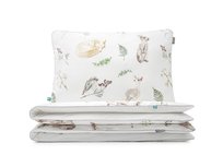 pościel leśne zwierzęta 220x200 cm + 2x 80x70 cm