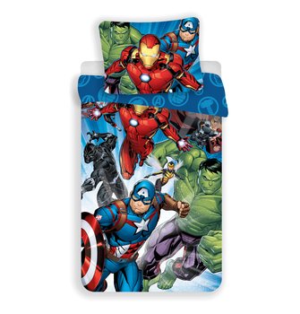 Pościel Licencyjna Avengers 140x200 + 70x90cm - Jerry Fabrics