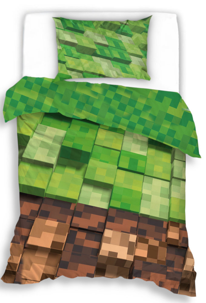 Minecraft Postel Pościel Minecraft 160X200 100% Bawełna 4663 A - eStilex | Sklep EMPIK.COM