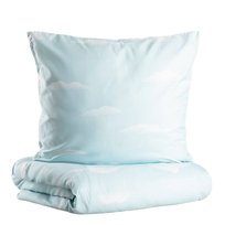 Pościel SKYLIGHT z mikrofibry z chmurkami 140x200 + 1*70x80 cm HOMLA