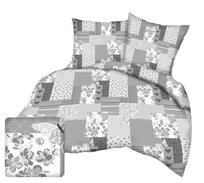 Pościel Z Kory 140X200 Szara Serca Kwiaty Paczłork Kora 23