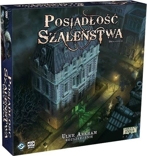 Posiadłość Szaleństwa Ulice Arkham, gra, Rex London, Edycja2