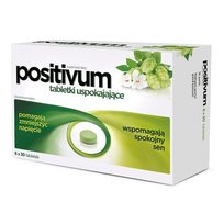 Positivum Tabletki Uspokajające 180 Tabletek Aflofarm