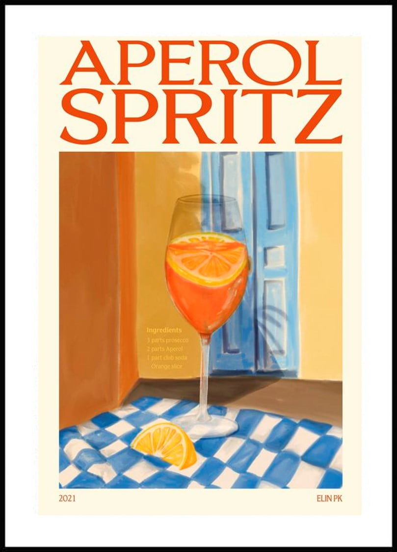 Poster Story, Aperol Spritz, wymiary 42 cm - | Sklep EMPIK.COM