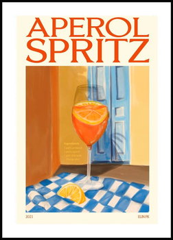 Poster Story, Plakat, Aperol Spritz,  wymiary 70 x 100 cm - Poster Story