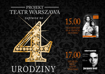 Wygraj zaproszenia na urodziny PROJEKT TEATR WARSZAWA!