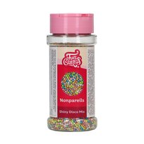 Posypka cukrowa MACZEK KOLOROWY błyszczący Shiny Disco mix FunCakes, 80 g FunCakes
