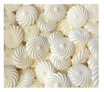 POSYPKA NA TORT dekoracje urodzinowe BEZIKI BEZY ozdoby na tort CUKROWE