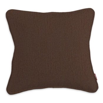 Poszewka Gabi na poduszkę Chenille, czekoladowy szenil, 45x45 cm - Dekoria
