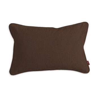 Poszewka Gabi na poduszkę prostokątna Chenille,, czekoladowy szenil, 60x40 cm - Dekoria