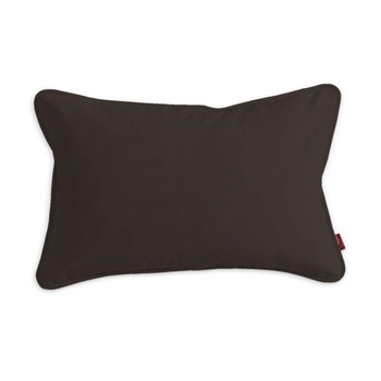 Poszewka Gabi na poduszkę prostokątna Cotton Panama, czekoladowy brąz, 60x40 cm - Dekoria