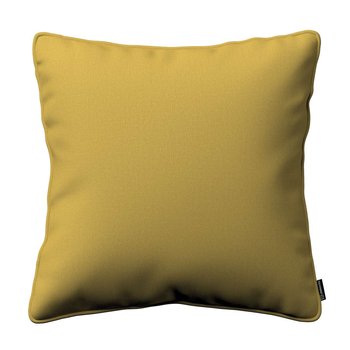 Poszewka Gabi na poduszkę, złoty żółty szeniil, 45 × 45 cm, Living - Dekoria