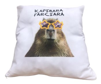 Poszewka Kapibara Farciara + Imię  40X40 Cm - Inny producent