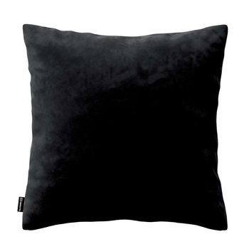Poszewka Kinga na poduszkę, głęboka czerń, 50 × 50 cm, Velvet - Dekoria