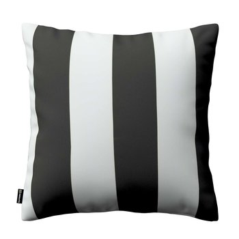 Poszewka Kinga na poduszkę, pasy czarno-białe, 50 × 50 cm, Comics - Dekoria