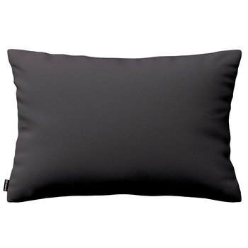 Poszewka Kinga na poduszkę prostokątną, Black (czarny), 60 × 40 cm, Cotton Panama - Dekoria