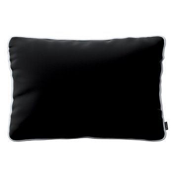 Poszewka Laura na poduszkę prostokątną Velvet, czarna, 60x40 cm - Dekoria