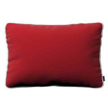 Poszewka Laura na poduszkę prostokątną Velvet, intensywna czerwień, 60x40 cm - Dekoria