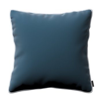 Poszewka Laura na poduszkę Velvet, pruski błękit, 60x60 cm - Dekoria