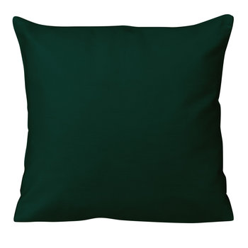Poszewka na poduszkę 40x40 cm butelkowa zieleń (zielona), satynowa, 100% bawełniana, Darymex - Darymex