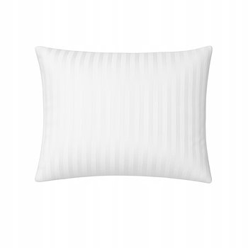 Poszewka na poduszke 40x40 Tivoli Adamaszek hotelowa biała - inna (Inny)