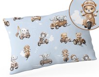 POSZEWKA NA PODUSZKĘ 40x60 BAWEŁNA ZAMEK WZORY!