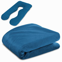 Poszewka na poduszkę ciążowa do spania U Shape 135 cm – Poduszka dla ciężarnych i do karmienia, długie podparcie dla całego ciała, ergonomiczna poduszka dla dorosłych