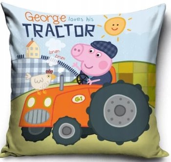 poszewka na poduszkę jasiek ŚWINKA PEPPA PIG George 40x40 - Carbotex