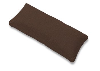 Poszewka na poduszkę Karlstad DEKORIA Chenille, brązowy, 67x30 cm - Dekoria
