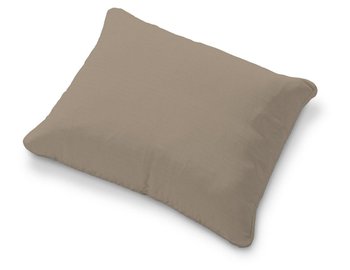 Poszewka na poduszkę Karlstad DEKORIA Cotton Panama, ciemnobeżowa, 67x30 cm  - Dekoria