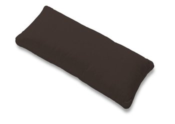 Poszewka na poduszkę Karlstad DEKORIA Cotton Panama, czekoladowa, 67x30 cm - Dekoria