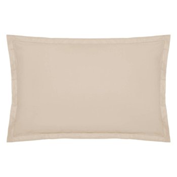 Poszewka na poduszkę z bawełny, 50 x 70 cm, beżowa - Atmosphera