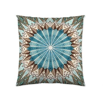Poszewka Rosette Turqouise, 45x45 cm - Dekoria
