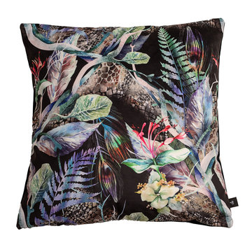 Poszewka Welwetowa Tropical Chic 45X45 Cm, - Chic Home