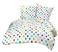 Poszewka z kory 50x60 biała kolorowa grochy Kora