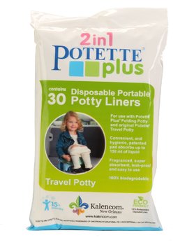 Potette Plus, Wkłady do nocnika, jednorazowe, 30 szt. - Potette Plus