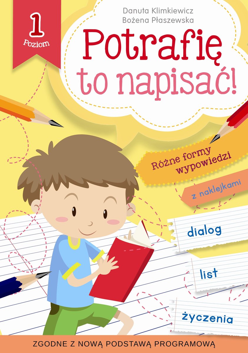 Danuta Klimkiewicz Karty Pracy Pdf Potrafię to napisać! Poziom 1 - Klimkiewicz Danuta | Książka w Sklepie