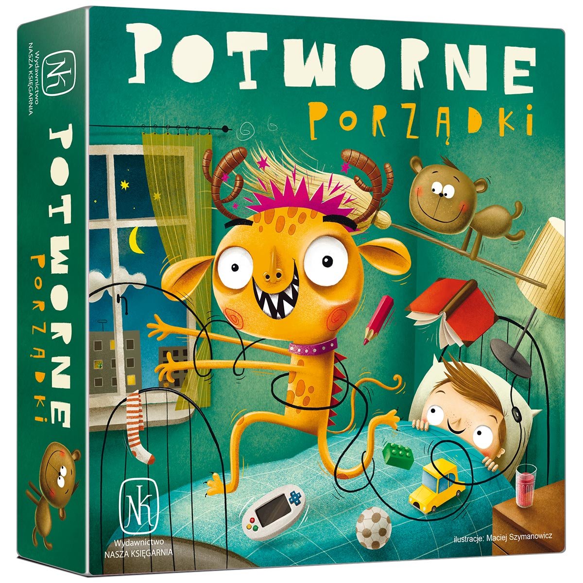 Potworne porządki, gra edukacyjna, Nasza Księgarnia