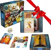 POTWORY DO SZAFY GRA PLANSZOWA RODZINNA KOOPERACYJNA DLA DZIECI PLANSZOWKA