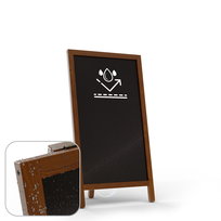 Potykacz wodoodporny stojak kredowy jednostronny 78x44 cm stojak reklamowy