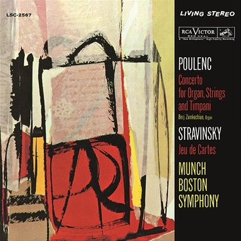 Poulenc: Organ Concerto & Stravinsky: Jeu de cartes - Charles Munch