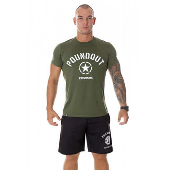 Poundout - Koszulka T-shirt KHAKI - XL - Poundout