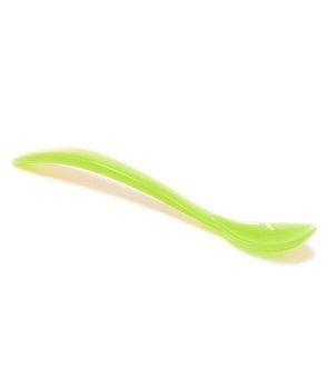 Poupy, Łyżeczka z plastiku, 4m+, Zielona - Poupy