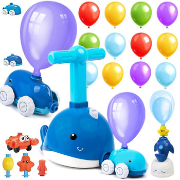 Power Balloon Auta Z Napędem Pompka Balony Pojazdy U893 - elektrostator