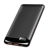 Power Bank 10000 Mah, 2X Usb-A, Usb-C, Wyświetlacz, Pd, Qc, Czarny - Logilink