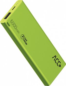 Power bank ACC+ Thin, 6000 mAh, 2.1 A - Maxcom